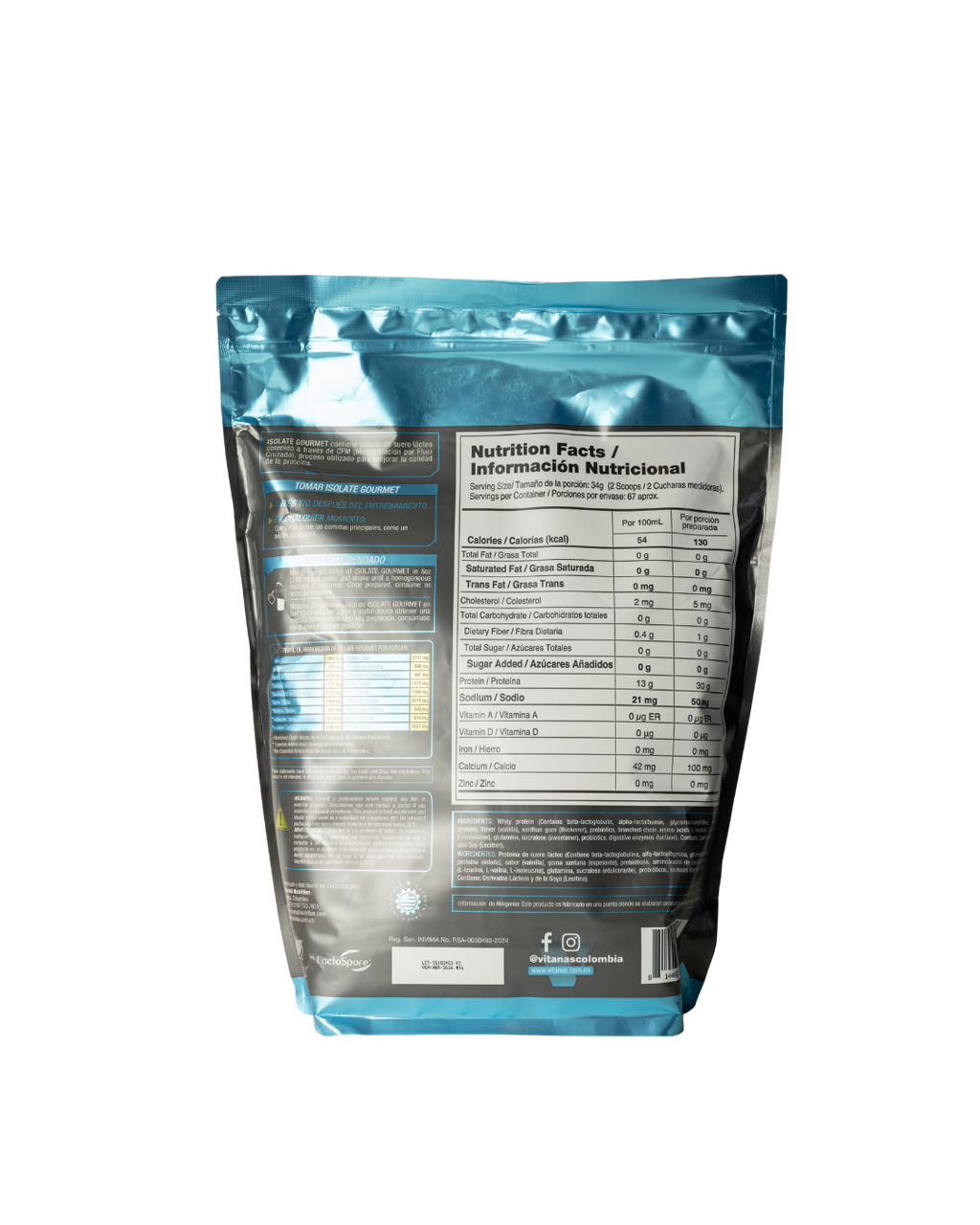 ISOLATE GOURMET VITANAS