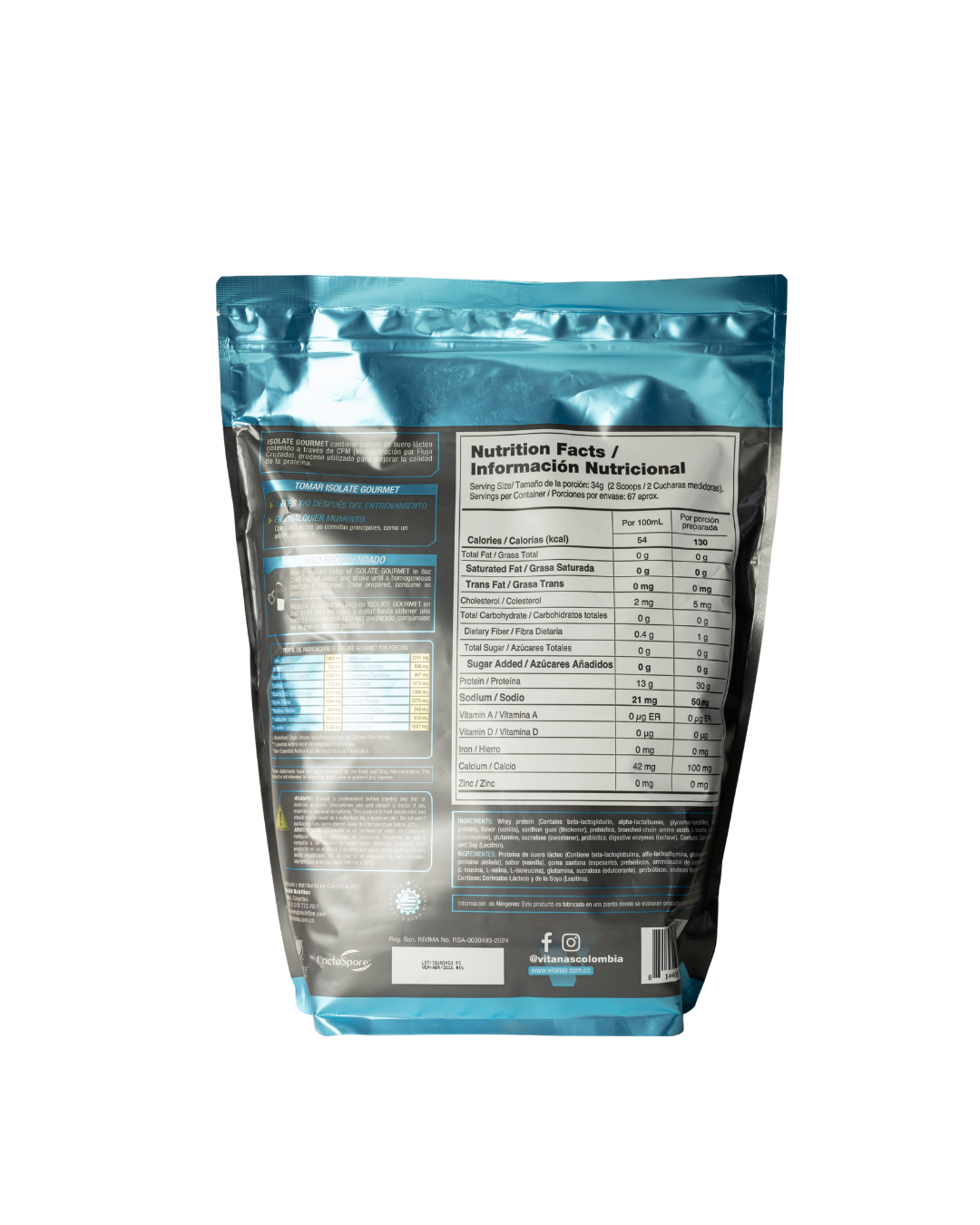 ISOLATE GOURMET VITANAS