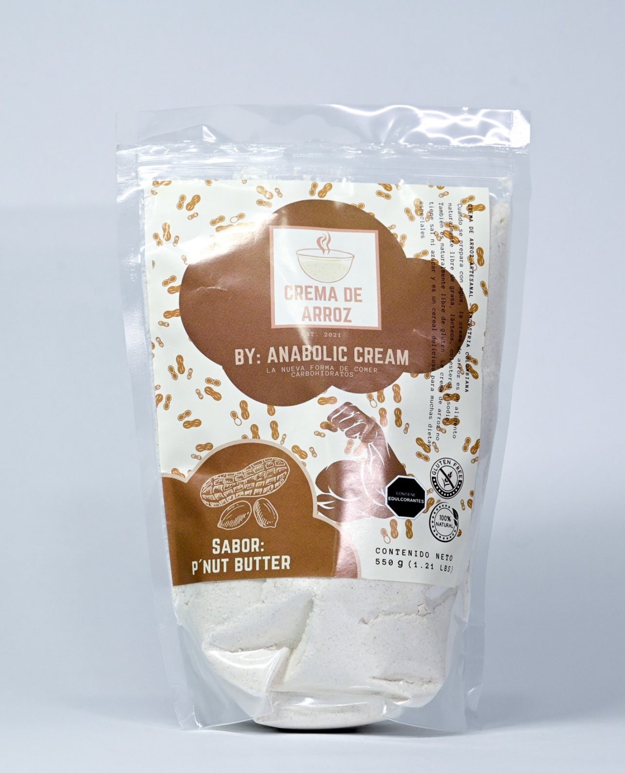 CREMA ARROZ ANABOLIC CREAM 550GR