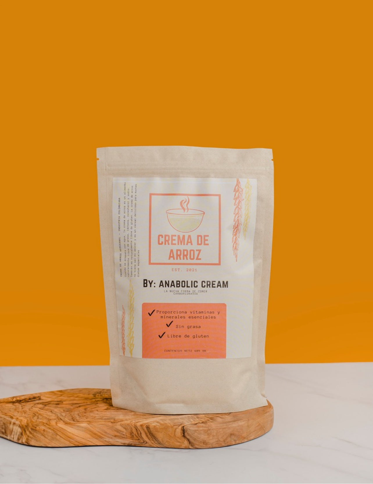 CREMA ARROZ ANABOLIC CREAM 550GR