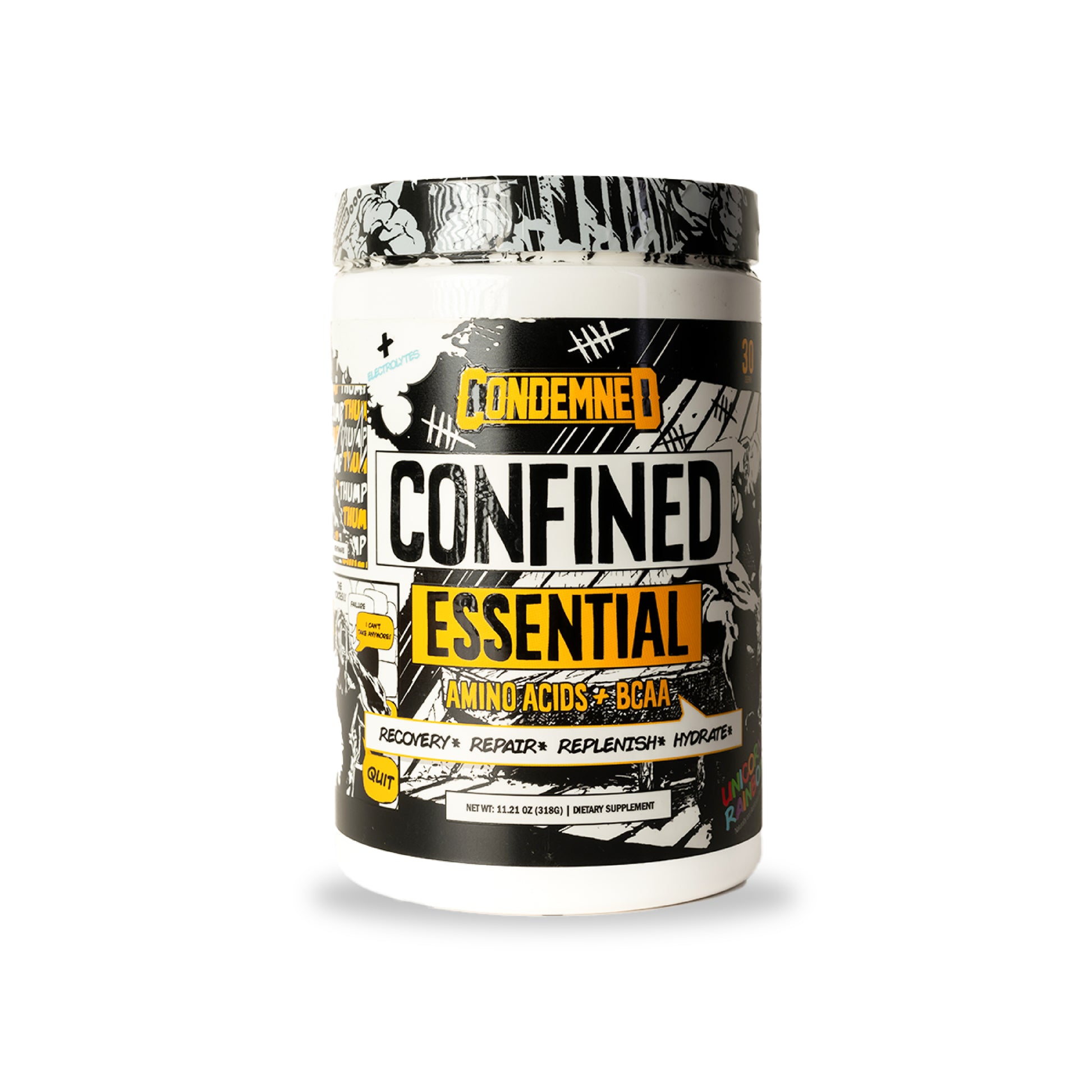 CONFINED EAAS + BCAAS + ELECTROLITOS