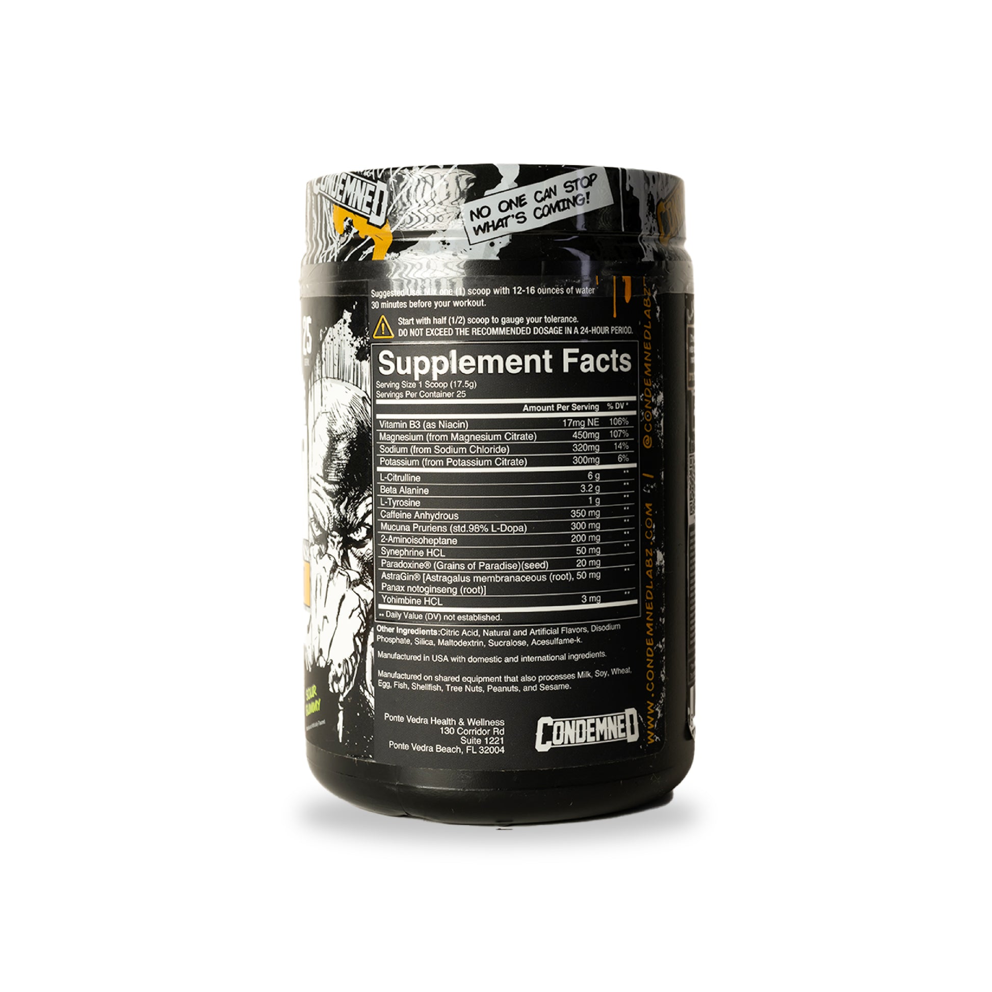 CONVICT 2.0 PRE WORKOUT