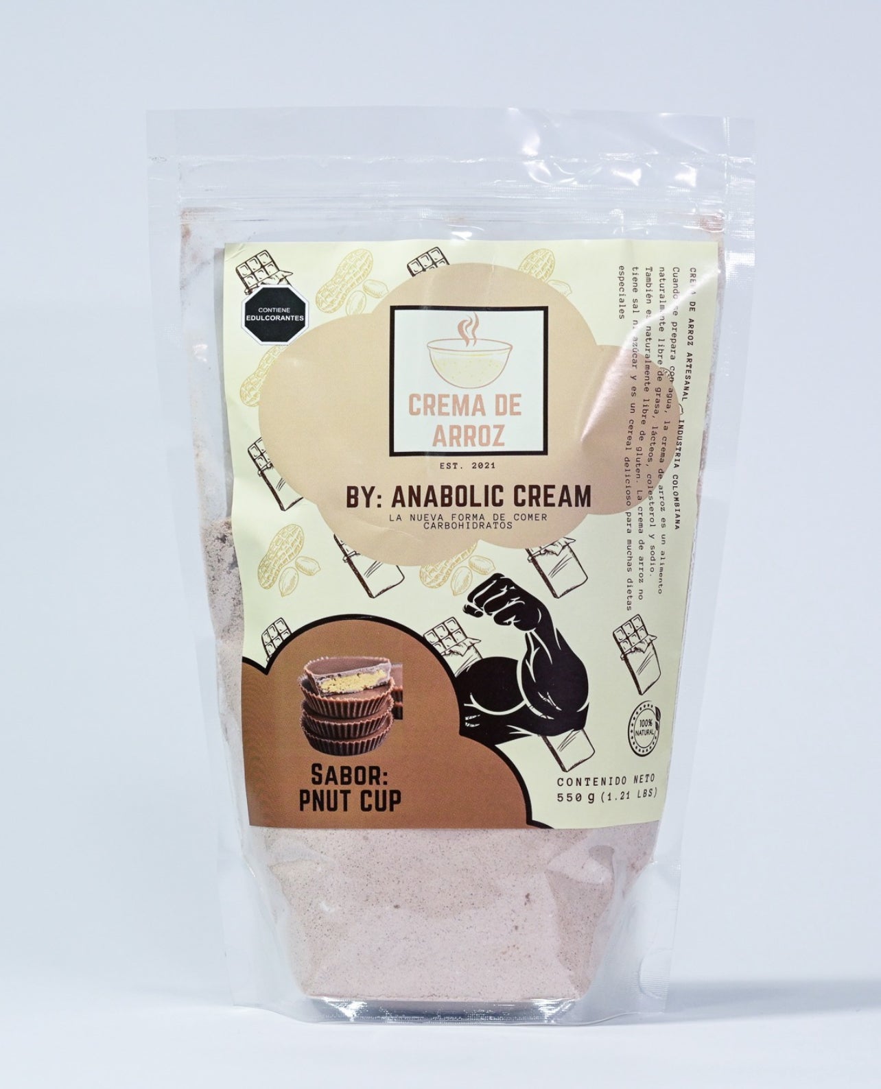 CREMA ARROZ ANABOLIC CREAM 550GR