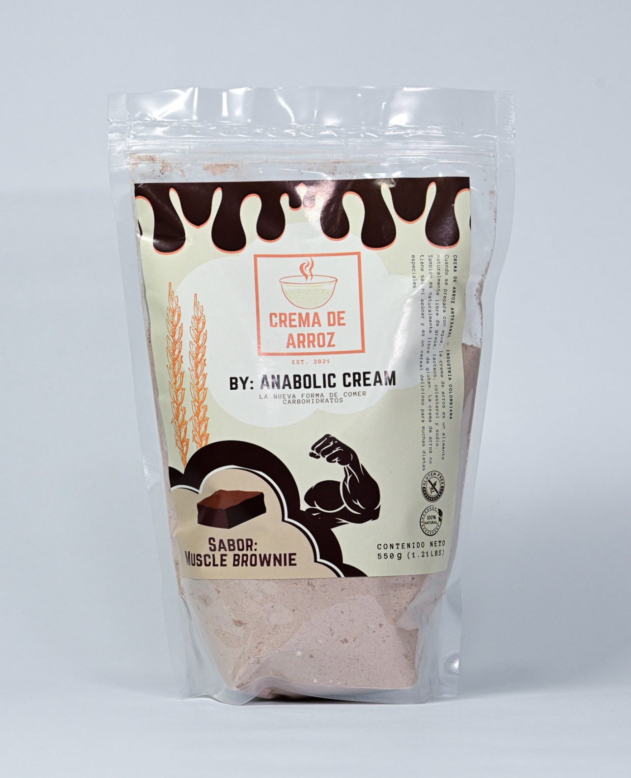 CREMA ARROZ ANABOLIC CREAM 550GR