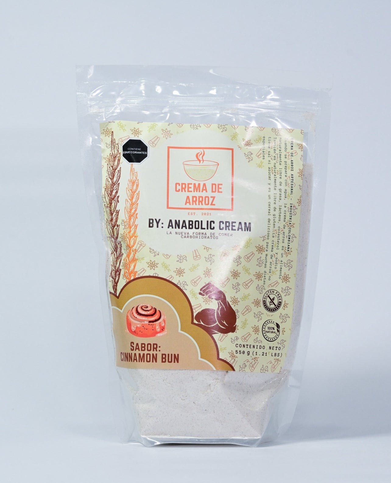 CREMA ARROZ ANABOLIC CREAM 550GR